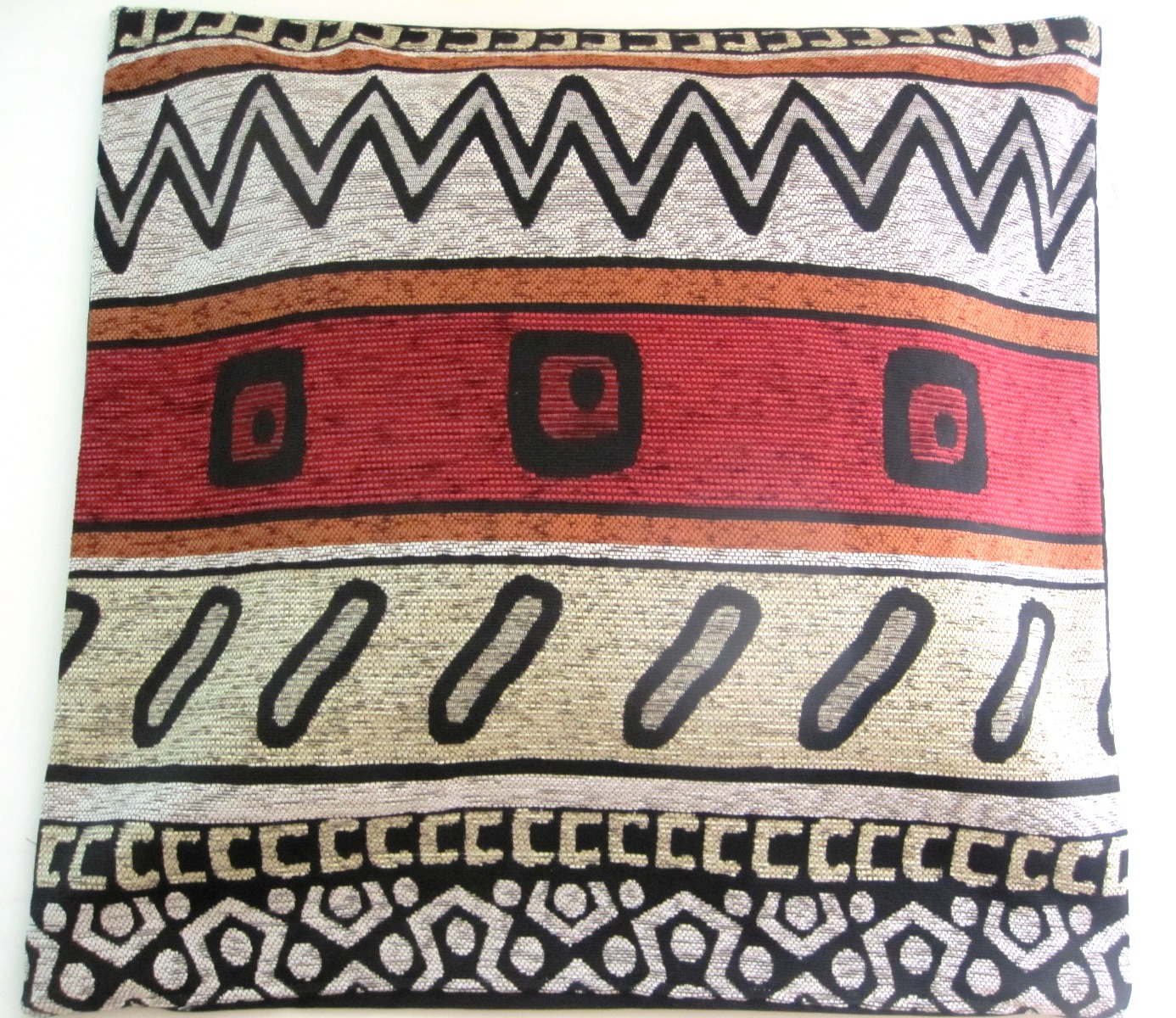 Chobe Kanje Cushion Cover - 23 1/2" x 23 1/2"